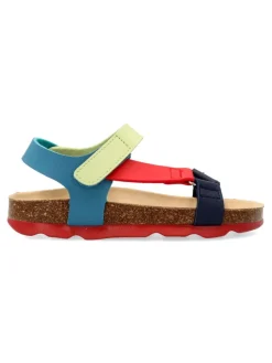Outlet CONGUITOS Sandalia bio tiras azul multicolor