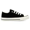 Outlet CONGUITOS Zapatilla de lona casual negra