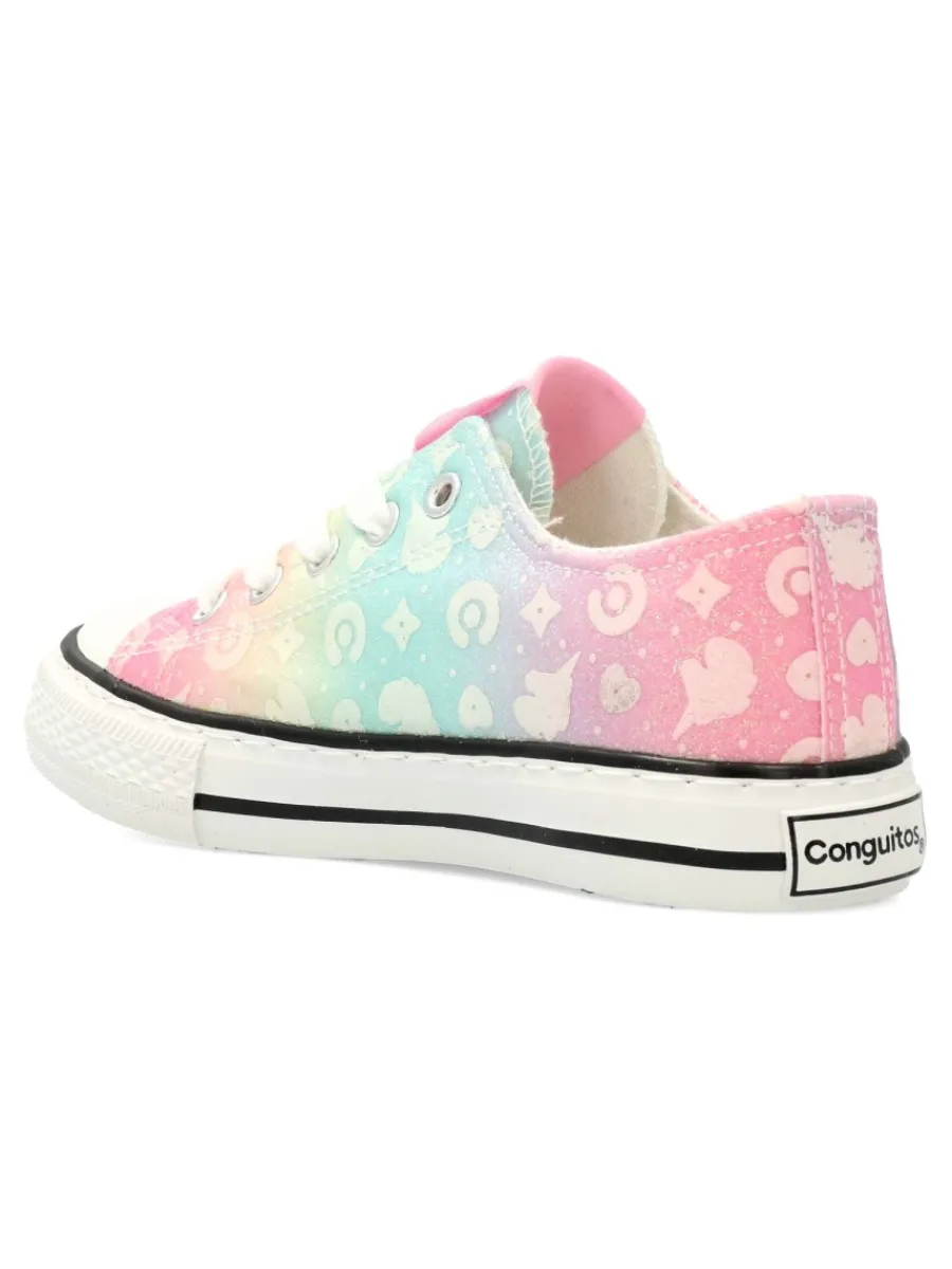 Clearance CONGUITOS Zapatillas deporticas casual Unicornio brillo