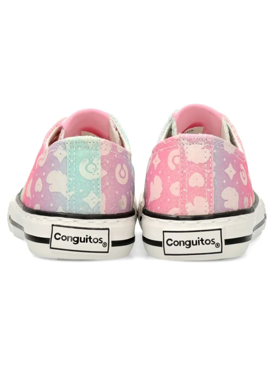 Clearance CONGUITOS Zapatillas deporticas casual Unicornio brillo