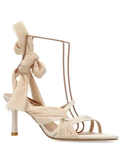 New CORINA Sandalia fiesta tacón fino mujer