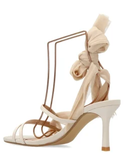 New CORINA Sandalia fiesta tacón fino mujer