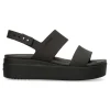Hot CROCS Sandalia de playa doble suela Brooklyn Low