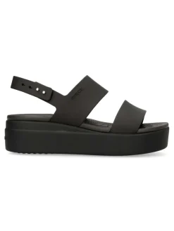 Hot CROCS Sandalia de playa doble suela Brooklyn Low