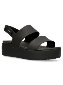 Hot CROCS Sandalia de playa doble suela Brooklyn Low