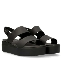 Hot CROCS Sandalia de playa doble suela Brooklyn Low