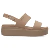Fashion CROCS Sandalia plataforma confort Brooklyn Low