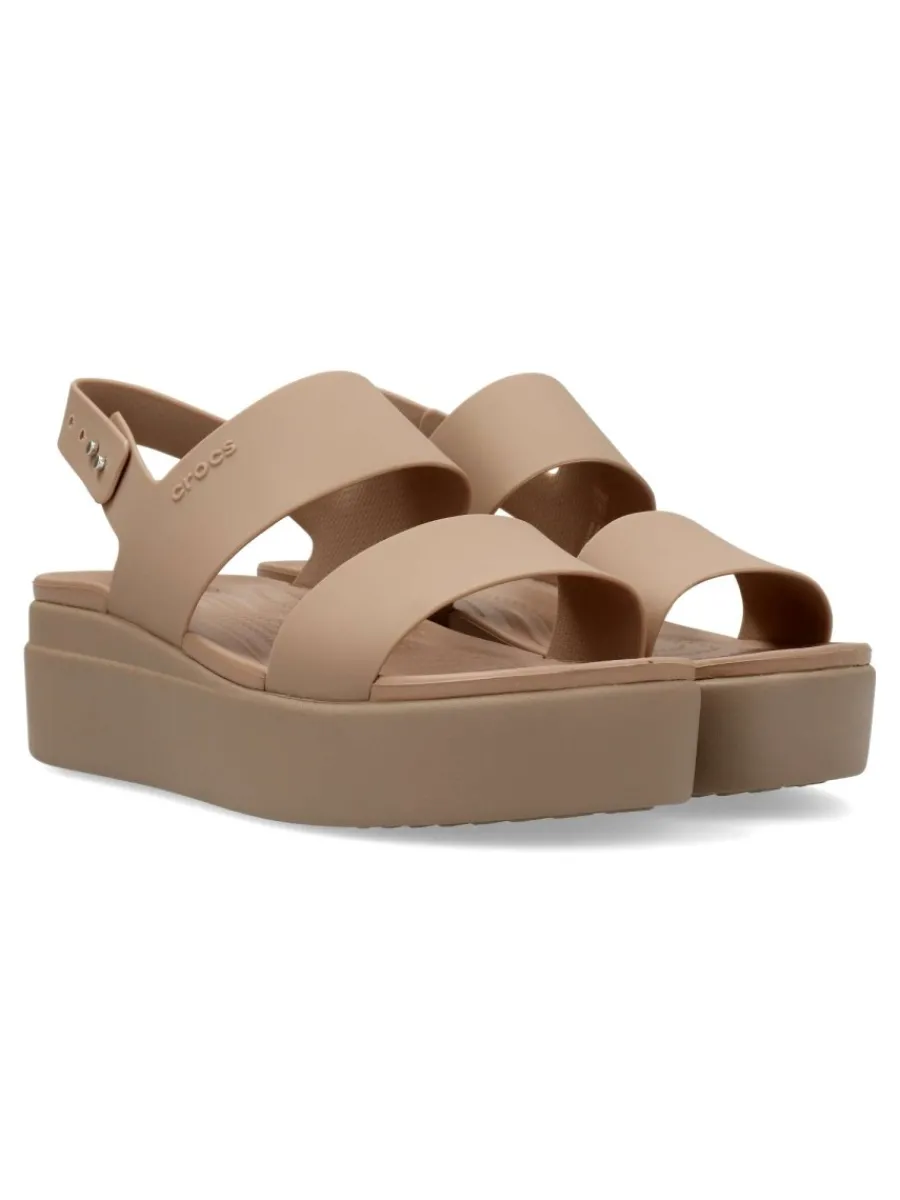 Fashion CROCS Sandalia plataforma confort Brooklyn Low