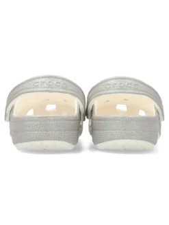 Clearance CROCS Sandalia zueco iridiscente glitter classic