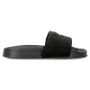 Fashion D. FRANKLIN Sandalia pala negra Venice Slides