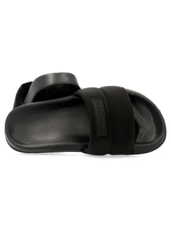 Fashion D. FRANKLIN Sandalia pala negra Venice Slides