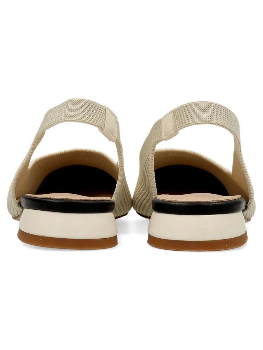 New DANGELA Zapato salón textil destalonado mujer