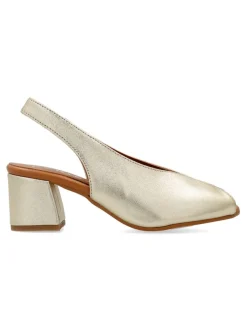 Sale D`CHICAS Zapato salón piel confort tacón ancho