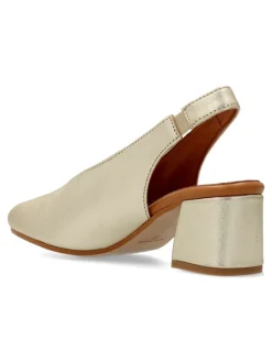 Sale D`CHICAS Zapato salón piel confort tacón ancho