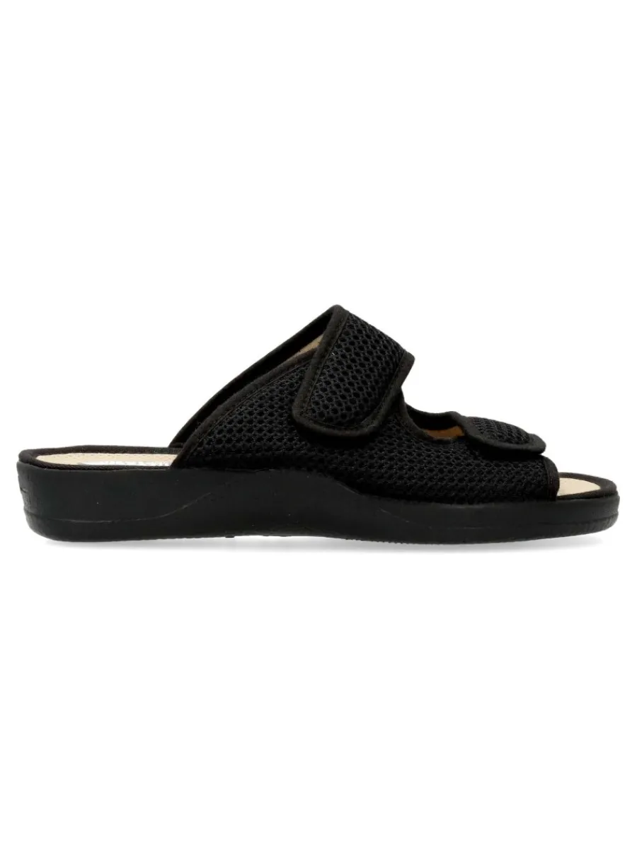 New DEVALVERDE Zapatilla de casa confort textil rejilla