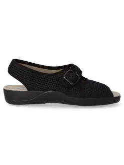 Sale DEVALVERDE Zapatilla de casa cómoda mujer VAL 1185 NEGRO