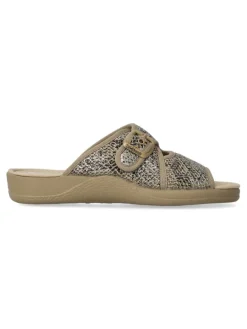 New DEVALVERDE Zapatilla de casa pala hebilla mujer