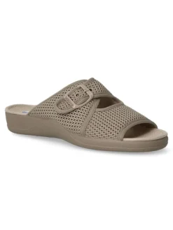 Hot DEVALVERDE Zapatilla de casa rejilla mujer