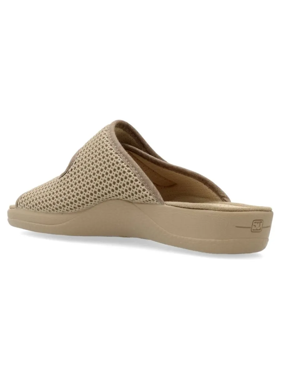 Hot DEVALVERDE Zapatilla de casa confort rejilla mujer