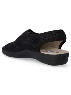 Sale DEVALVERDE Zapatilla de casa cómoda mujer VAL 1185 NEGRO