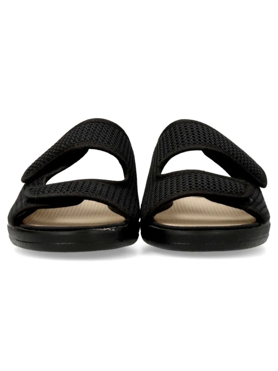New DEVALVERDE Zapatilla de casa confort textil rejilla