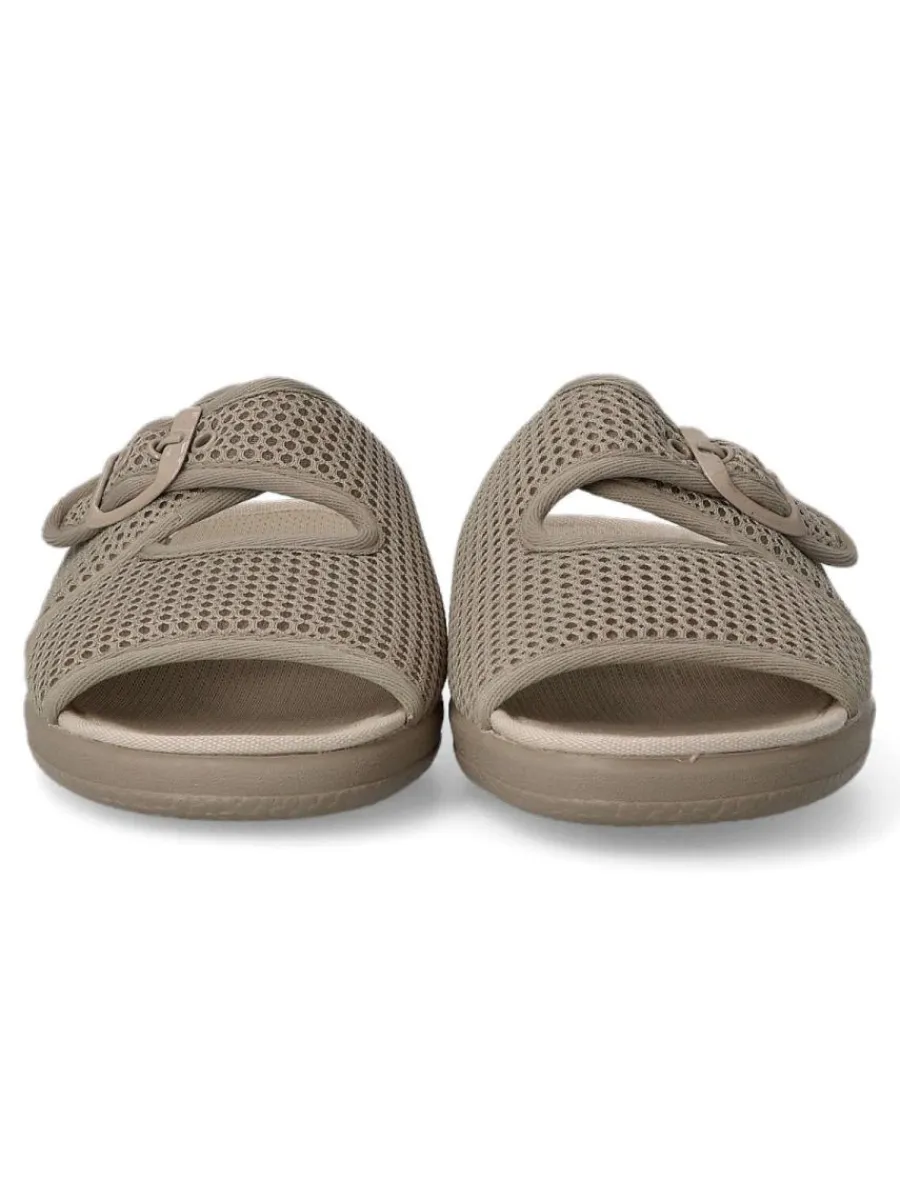 Hot DEVALVERDE Zapatilla de casa rejilla mujer