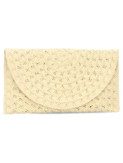 Best DIVANCCI Bolso cartera rafia beige mujer