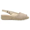 Fashion DUENDY Sandalia piel confort hebilla mujer