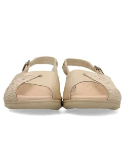 Fashion DUENDY Sandalia piel confort hebilla mujer