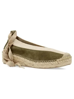 Clearance FABIOLAS Alpargata piel serraje confort mujer