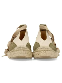 Clearance FABIOLAS Alpargata piel serraje confort mujer