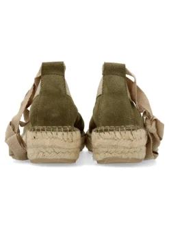 Clearance FABIOLAS Alpargata piel serraje confort mujer