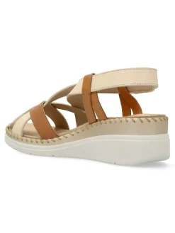 Discount FLUCHOS Sandalia confort de tiras piel confort Leza