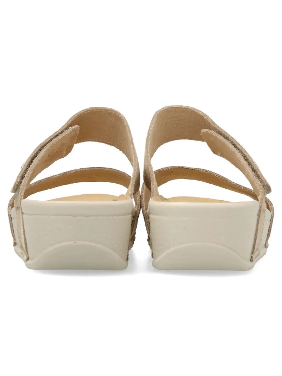 Discount FLY FLOT Sandalia doble pala confort mujer