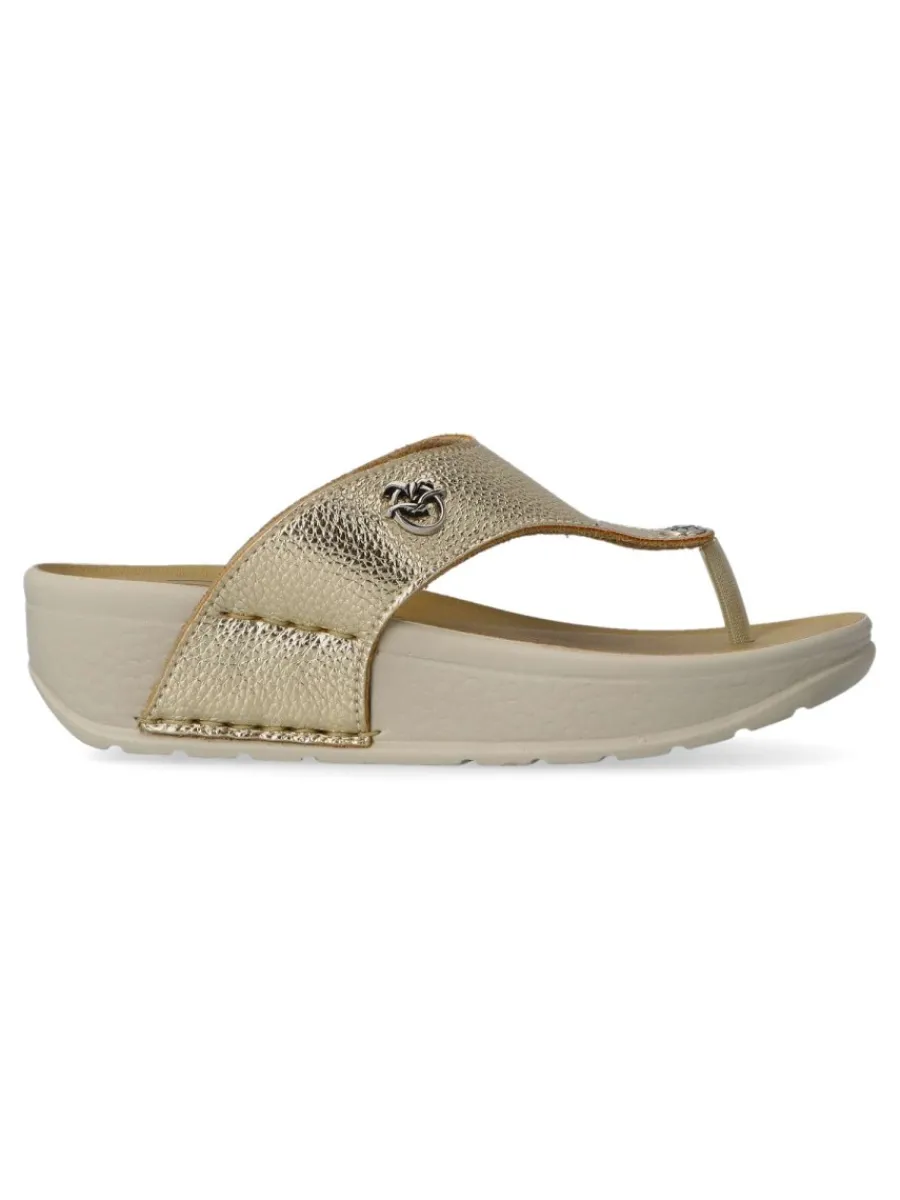 Best FLY FLOT Sandalia esclava piel confort