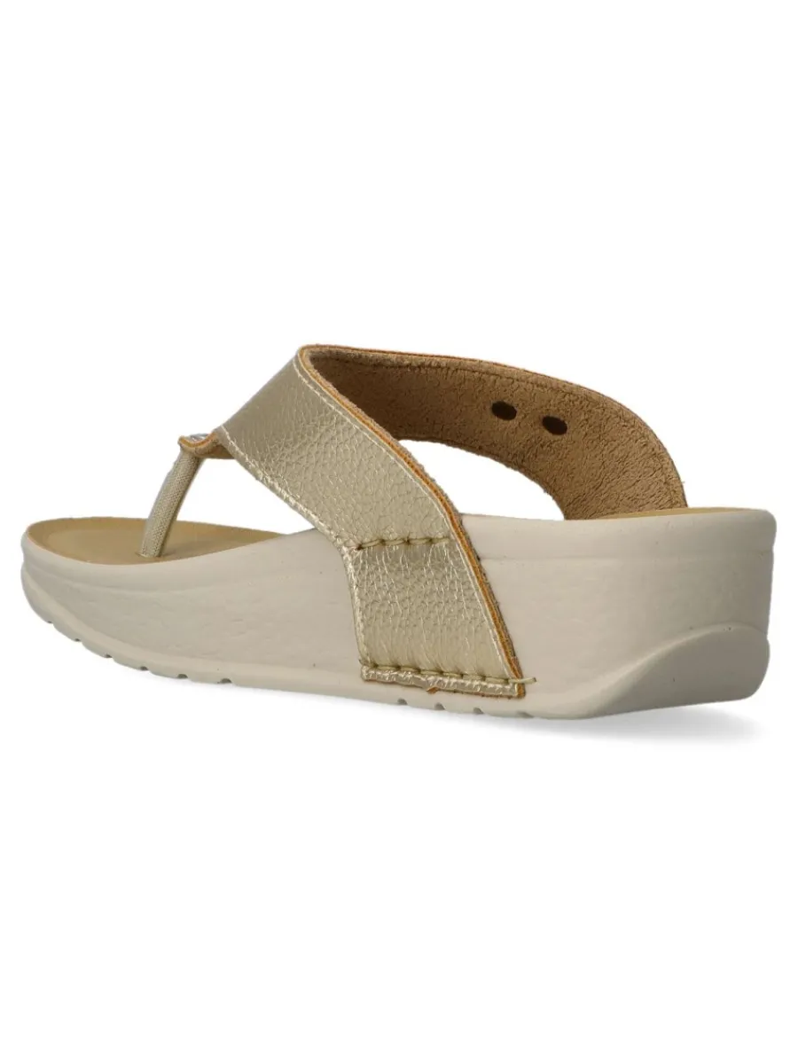 Best FLY FLOT Sandalia esclava piel confort