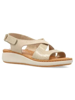 Best FLY FLOT Sandalia tiras piel confort mujer
