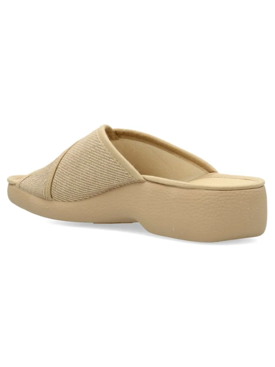 Outlet GARZON Chinela de casa confort pinki mujer