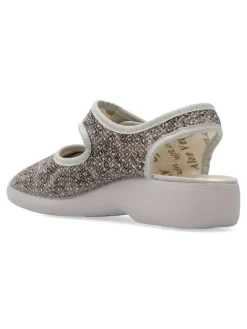 Hot GARZON Zapatilla de casa rejilla confort mujer