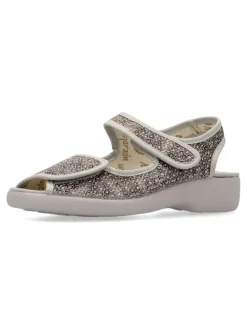 Hot GARZON Zapatilla de casa rejilla confort mujer
