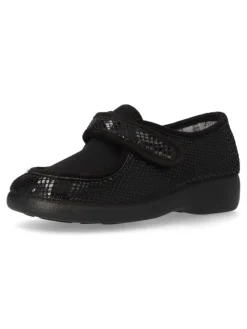 Outlet GARZON Zapatilla de casa cómoda mujer GAR 3070.287 NEGRO