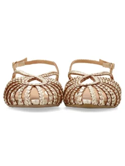 Online GIOSEPPO Mules piel trenzada Hingham mujer