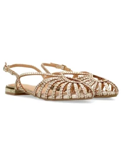 Online GIOSEPPO Mules piel trenzada Hingham mujer