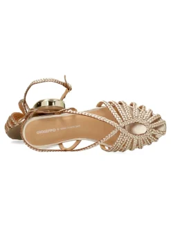 Online GIOSEPPO Mules piel trenzada Hingham mujer