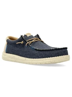 Discount DUDE HEY Zapatilla wallabee confort textil hombre