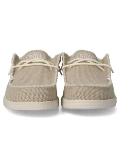 Online HEY DUDE Zapato lona wallabee cordón elástico