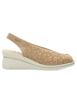 Sale 24 HRS Zapato piel confort cuña mujer
