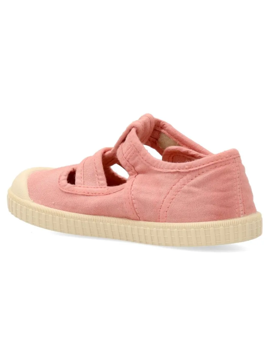 Online IGOR Sandalia lona niña barefoot wide