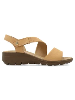 Fashion IMAC Sandalia casual piel confort mujer