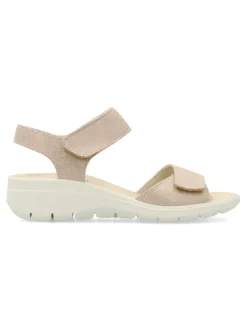 Outlet IMAC Sandalia piel confort velcro mujer